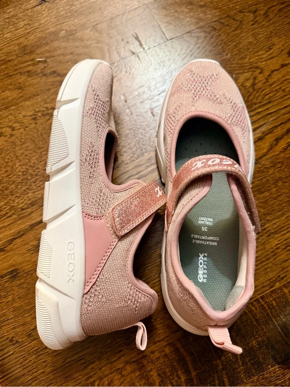 Geox Aril Ballerina Flat, Pink, Ballet Flats